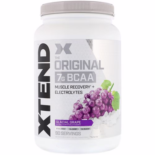 Scivation, Xtend, The Original 7G BCAA, Glacial Grape, 2.68 lb (1.22 kg) Review