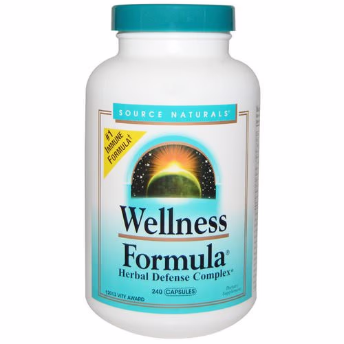 Source Naturals, Wellness Formula, Herbal Defense Complex, 240 Capsules Review