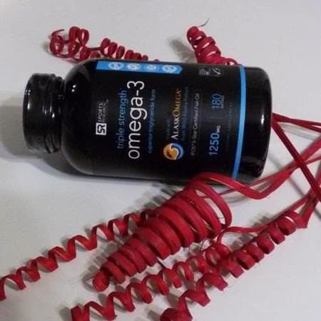 Sports Research, Omega-3 Fish Oil, Triple Strength, 1250 mg, 180 Softgels