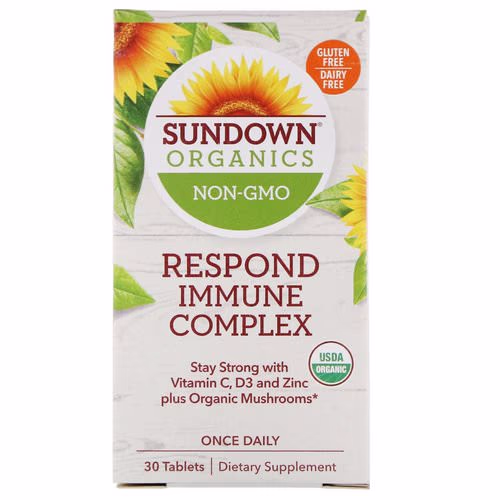Sundown Organics, Respond Immune Complex, 30 Tablets Review Sundown Organics, Respond Immune Complex, 30 Tablets Review