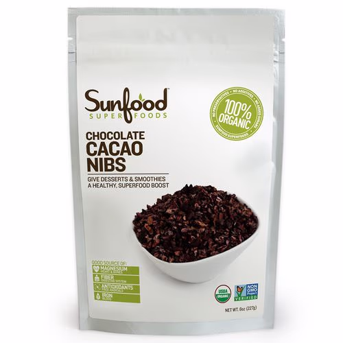 Sunfood, Chocolate Cacao Nibs, 8 oz (227 g) Review Sunfood, Chocolate Cacao Nibs, 8 oz (227 g) Review