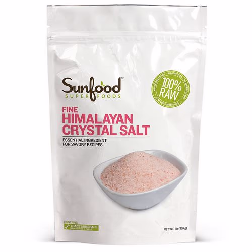 Sunfood, Fine Himalayan Crystal Salt, 1 lb (454 g) Review Sunfood, Fine Himalayan Crystal Salt, 1 lb (454 g) Review