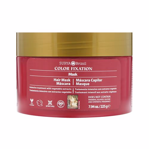 Surya Brasil, Color Fixation - Restorative Hair Mask, 7.6 fl oz (225 g) Review Surya Brasil, Color Fixation - Restorative Hair Mask, 7.6 fl oz (225 g) Review