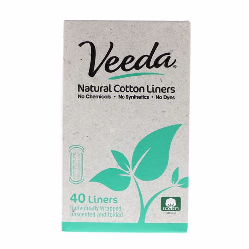 Veeda, Natural Cotton Liners, Unscented, 40 Liners Review Veeda, Natural Cotton Liners, Unscented, 40 Liners Review