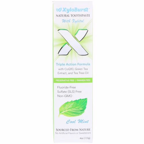 Xyloburst, Natural Toothpaste with Xylitol, Cool Mint, 4 oz (113 g) Review Xyloburst, Natural Toothpaste with Xylitol, Cool Mint, 4 oz (113 g) Review