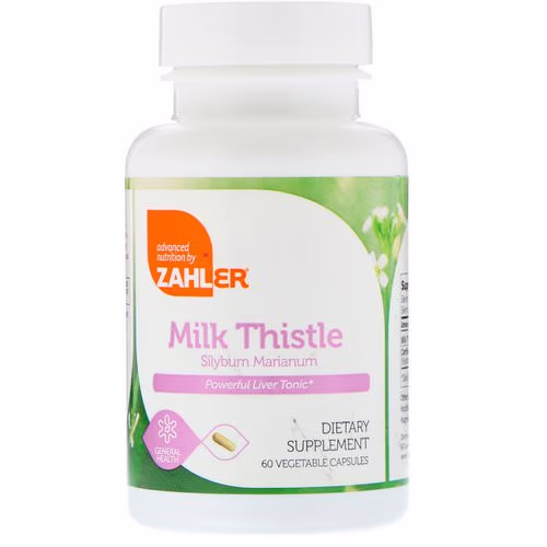Zahler, Milk Thistle, Silybum Marianum, 60 Vegetable Capsules Review Zahler, Milk Thistle, Silybum Marianum, 60 Vegetable Capsules Review