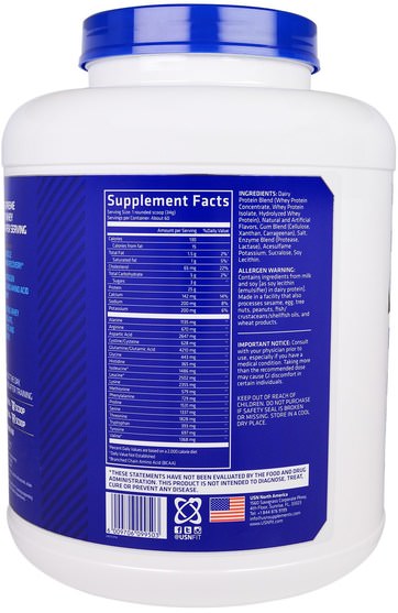 健康 - USN, Blue Lab, 100% Whey, Salted Caramel, 4.5 lbs (2041 g)