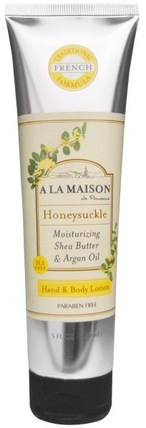 Hand & Body Lotion, Honeysuckle, 5 fl oz (150 ml) by A La Maison de Provence, 洗澡，美容，潤膚露，護手霜 HK 香港