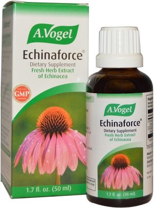 Echinaforce, 1.7 fl oz (50 ml) by A Vogel, 補充劑，抗生素，紫錐花液體，vogel咳嗽和免疫支持 HK 香港