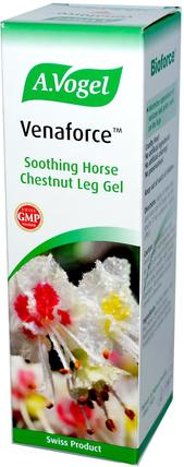 Venaforce, Soothing Horse Chestnut Leg Gel, 3.5 fl oz (100 ml) by A Vogel, 健康，女性，靜脈曲張護理，草藥，七葉樹 HK 香港