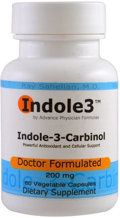 Indole-3-Carbinol, 200 mg, 60 Veggie Caps by Advance Physician Formulas, 補充劑，抗氧化劑，吲哚3甲醇 HK 香港