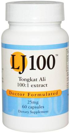 Tongkat Ali, LJ 100, 25 mg, 60 Capsules by Advance Physician Formulas, 健康，男性，長傑克（東革阿里馬來西亞人參） HK 香港