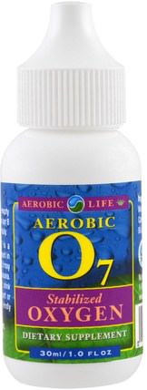 Aerobic 07, 1.0 fl oz (30 ml) by Aerobic Life, 補充劑，健康，感冒和流感病毒 HK 香港
