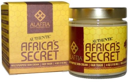 Authentic Africas Secret, Multipurpose Skin Cream, 4 oz (118 ml) by Alaffia, 洗澡，美容，潤膚露，身體護理 HK 香港