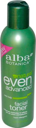 Natural Even Advanced, Facial Toner, Sea Kelp, 6 fl oz (177 ml) by Alba Botanica, 美容，面部調色劑，alba botanica甚至高級系列 HK 香港