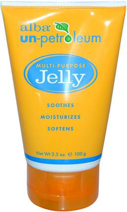 Multi-Purpose Jelly, 3.5 oz (100 g) by Alba Un-Petroleum, 兒童健康，尿布，尿布霜，沐浴，美容，潤膚露，嬰兒潤膚露 HK 香港