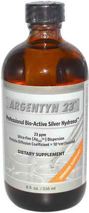 Argentyn 23, Professional Bio-Active Silver Hydrosol, 8 fl oz (236 ml) by Allergy Research Group, 補品，礦物質，液體礦物質，銀水溶膠 HK 香港