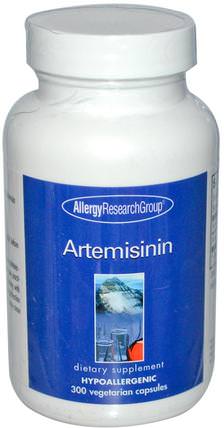 Artemisinin, 300 Veggie Caps by Allergy Research Group, 草藥，青蒿素 HK 香港