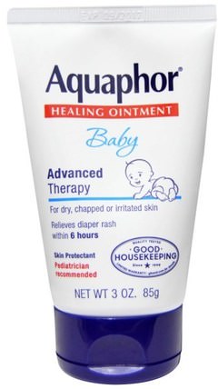 Baby, Healing Ointment, 3 oz (85 g) by Aquaphor, 沐浴，美容，潤膚露，嬰兒潤膚露，健康，皮膚 HK 香港