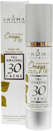 The Amazing 30 Cream, Anti-Aging Multi-Functional, 2 oz (60 g) by Aroma Naturals, 沐浴，美容，摩洛哥堅果乳液和黃油 HK 香港