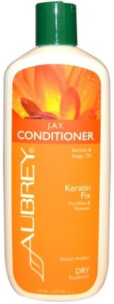 J.A.Y. Conditioner, Dry Hair, Citrus Clove, 11 fl oz (325 ml) by Aubrey Organics, 洗澡，美容，護髮素，頭髮，頭皮，洗髮水，護髮素 HK 香港