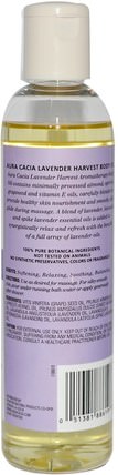 Aromatherapy Body Oil, Relaxing Lavender, 8 fl oz (237 ml) by Aura Cacia, 健康，皮膚，按摩油 HK 香港