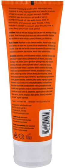 洗澡，美容，argan護髮素 - Acure Organics, Ultra-Hydrating Conditioner, Argan Extract + Argan Oil, 8 fl oz (236 ml)
