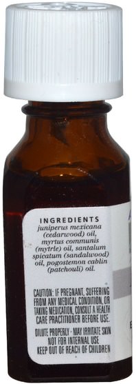 沐浴，美容，香薰精油 - Aura Cacia, 100% Pure Essential Oils, Meditation, 0.5 fl oz (15 ml)