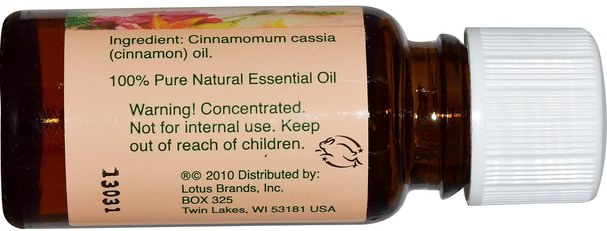 沐浴，美容，香薰精油，決明子油，肉桂油 - Natures Alchemy, Cinnamon Cassia, Essential Oil.5 oz (15 ml)
