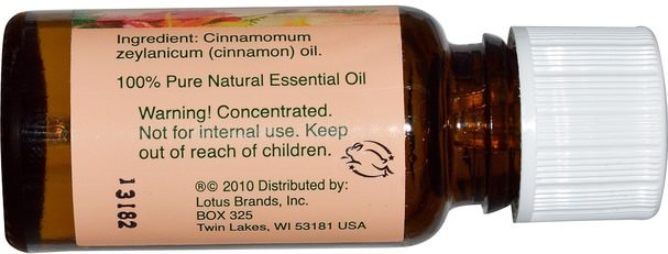 沐浴，美容，香薰精油，肉桂油 - Natures Alchemy, Cinnamon Leaf, Essential Oil.5 oz (15 ml)