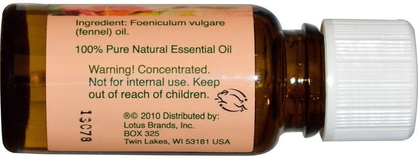 沐浴，美容，香薰精油，茴香 - Natures Alchemy, Essential Oil, Fennel, 0.5 oz (15 ml)