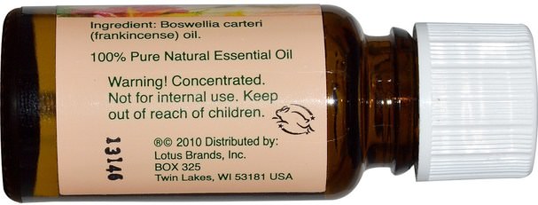 沐浴，美容，香薰精油，乳香油 - Natures Alchemy, Frankincense, Essential Oil.5 oz (15 ml)