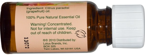沐浴，美容，香薰精油，葡萄柚精油 - Natures Alchemy, Grapefruit, Essential Oil, 0.5 oz (15 ml)