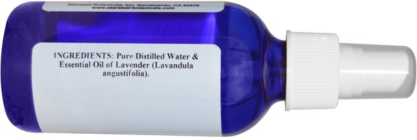 沐浴，美容，香薰精油，薰衣草精油 - Starwest Botanicals, Flower Waters, Lavender, 4 fl oz (118 ml)