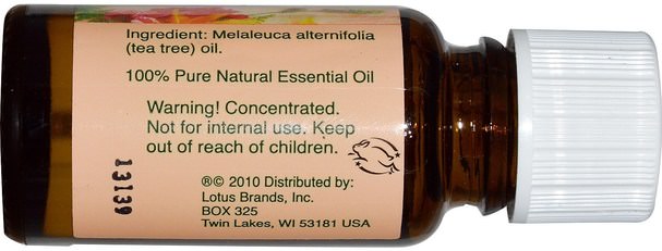 沐浴，美容，香薰精油，茶樹精油 - Natures Alchemy, Tea Tree, Essential Oil.5 oz (15 ml)