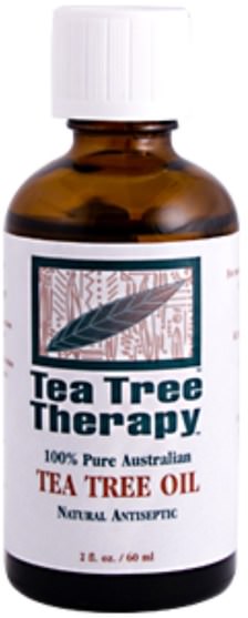 沐浴，美容，香薰精油，茶樹精油 - Tea Tree Therapy, Tea Tree Oil, 100% Pure Australian, 2 fl oz (60 ml)