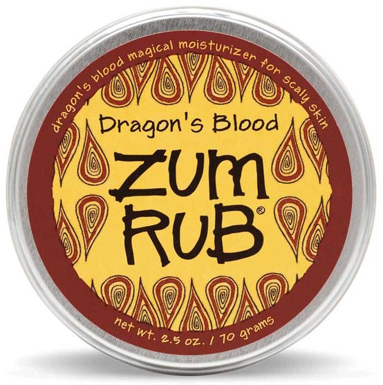 洗澡，美容，潤膚露 - Indigo Wild, Zum Rub, Dragons Blood, 2.5 oz (70 g)