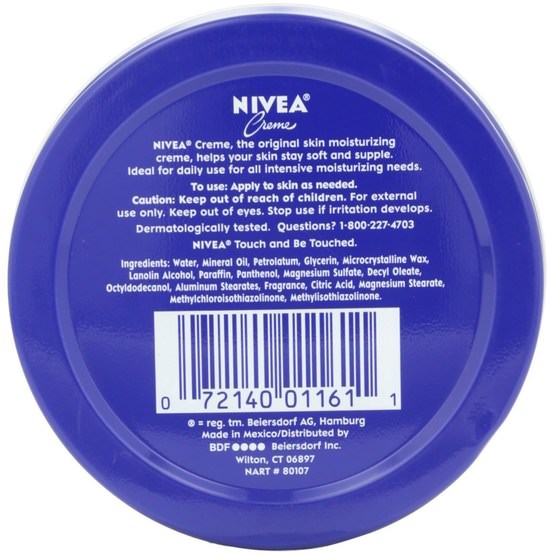 洗澡，美容，潤膚露 - Nivea, Creme, 13.5 oz (382 g)