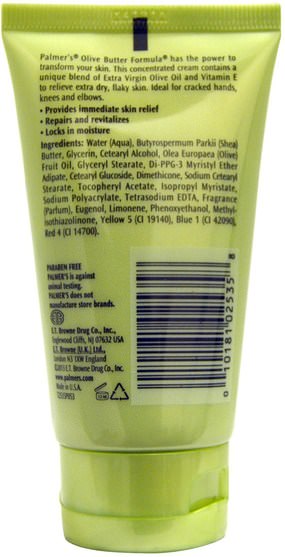 洗澡，美容，潤膚露 - Palmers, Olive Oil Formula, With Vitamin E, Hand Cream, 2.1 oz (60 g)