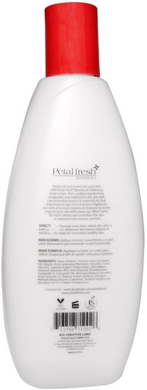 洗澡，美容，潤膚露 - Petal Fresh, Softening Body Lotion, White Cherry Blossom, 10 fl oz (300 ml)