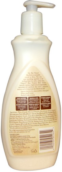 洗澡，美容，潤膚露，乳木果油 - Palmers, Shea Formula, Moisturizing Body Lotion, 13.5 fl oz (400 ml)