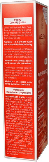 洗澡，美容，潤膚露 - Weleda, Regenerating Body Lotion, Pomegranate, 6.8 fl oz (200 ml)