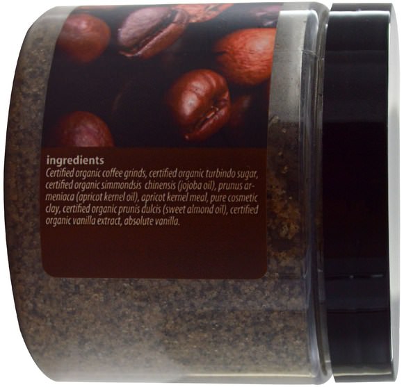 洗澡，美容，身體磨砂 - Isvara Organics, Coffee Sugar Body Polish, 12 oz (355 ml)