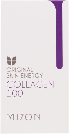 洗澡，美容，骨骼，骨質疏鬆症，膠原蛋白 - Mizon, Collagen 100, 1 oz (30 ml)