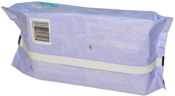 洗澡，美容，兒童健康，嬰兒濕巾 - Lansinoh, Clean & Condition Baby Wipes, 80 Wipes, 7.9 x 6.9 in (20 x 17.5 cm)