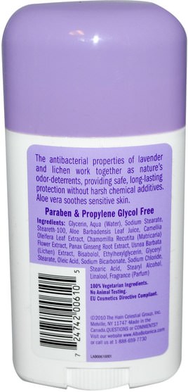 洗澡，美容，除臭女性 - Alba Botanica, Clear Enzyme, Deodorant Stick, Lavender, 2 oz (57 g)