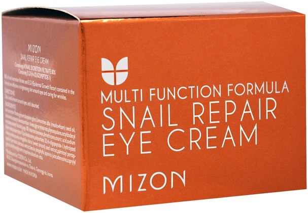 洗澡，美容，眼霜 - Mizon, Snail Repair Eye Cream, 0.84 oz (25 ml)