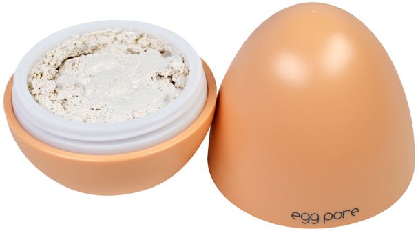 洗澡，美容，面膜，泥面膜 - Tony Moly, Egg Pore Tightening Cooling Pack, 30 g