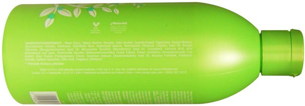 洗澡，美容，頭髮，頭皮，護髮素 - Natures Gate, Moisturizing Conditioner, Vegan, Aloe Vera + Macadomia Oil, 18 fl oz (532 ml)