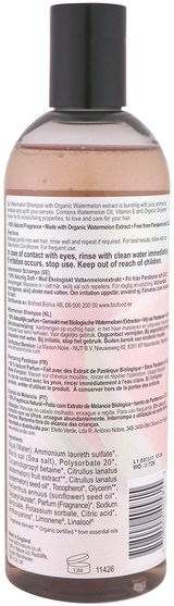 洗澡，美容，頭髮，頭皮 - Faith in Nature, Shampoo, For Normal to Dry Hair, Watermelon, 13.5 fl oz (400 ml)